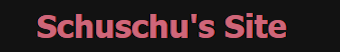 Schuschu Site Logo.