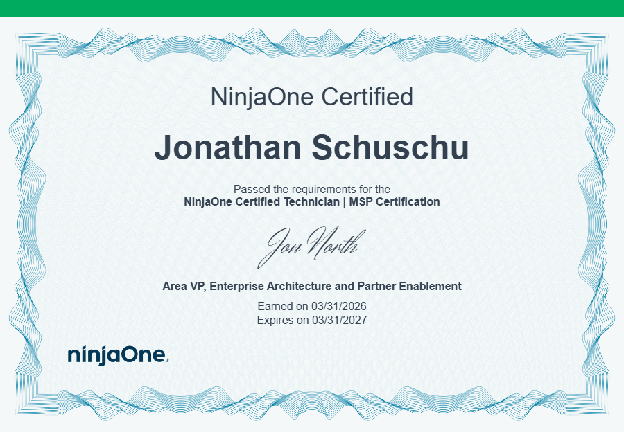 NinjaOne Remote Software Certification